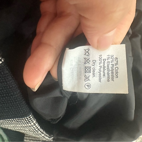 J.Crew Black and Gray Knee-Length Pencil Skirt size 2P - Picture 4 of 7